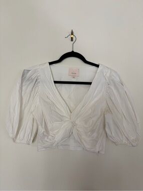 Cinq á Sept Vada puff sleeve top
